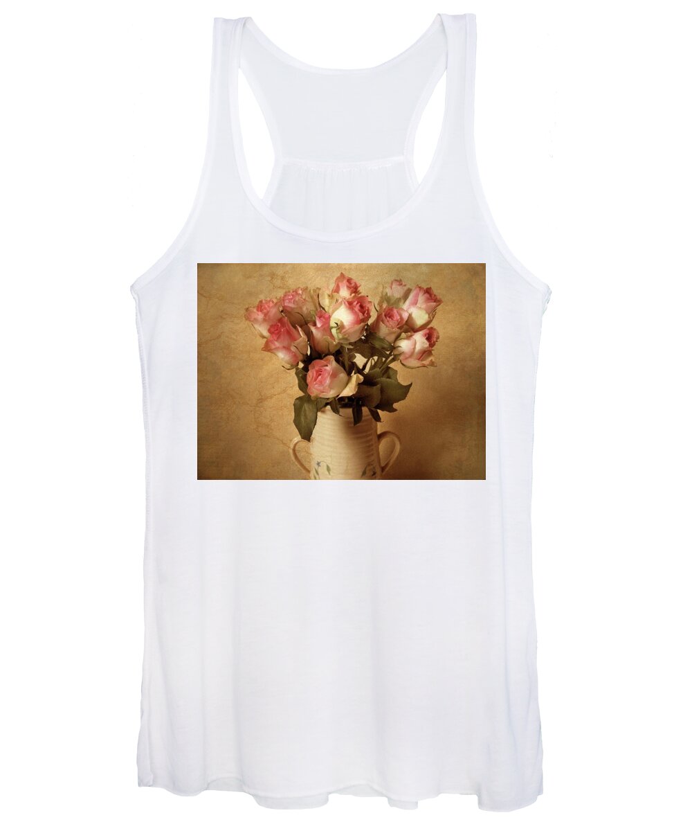 Roses Women's Tank Top featuring the photograph Soft Spoken #1 by Jessica Jenney