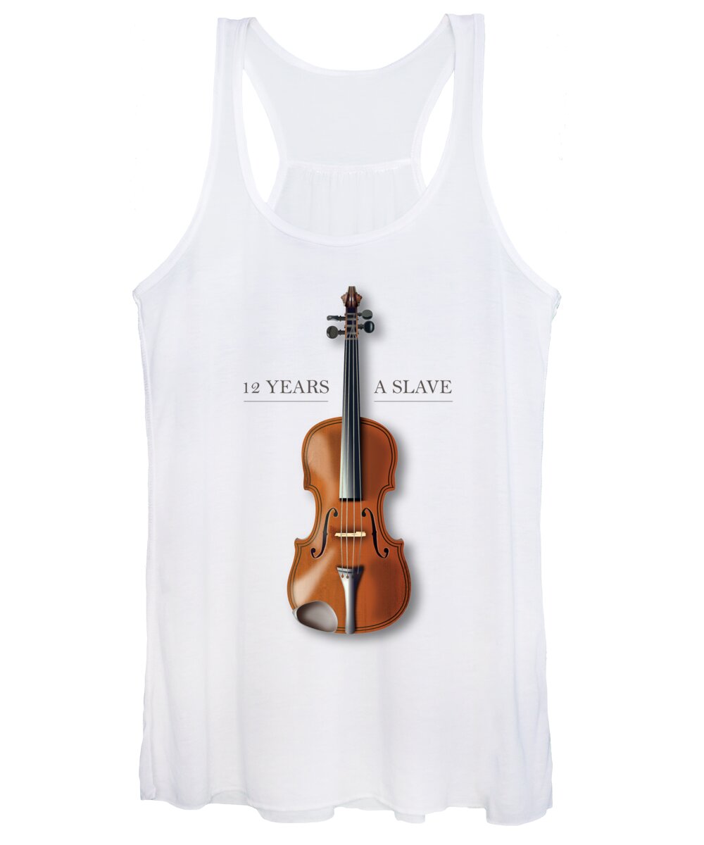 12 Years A Slave Women's Tank Top featuring the digital art 12 Years A Slave - Alternative Movie Poster by Movie Poster Boy