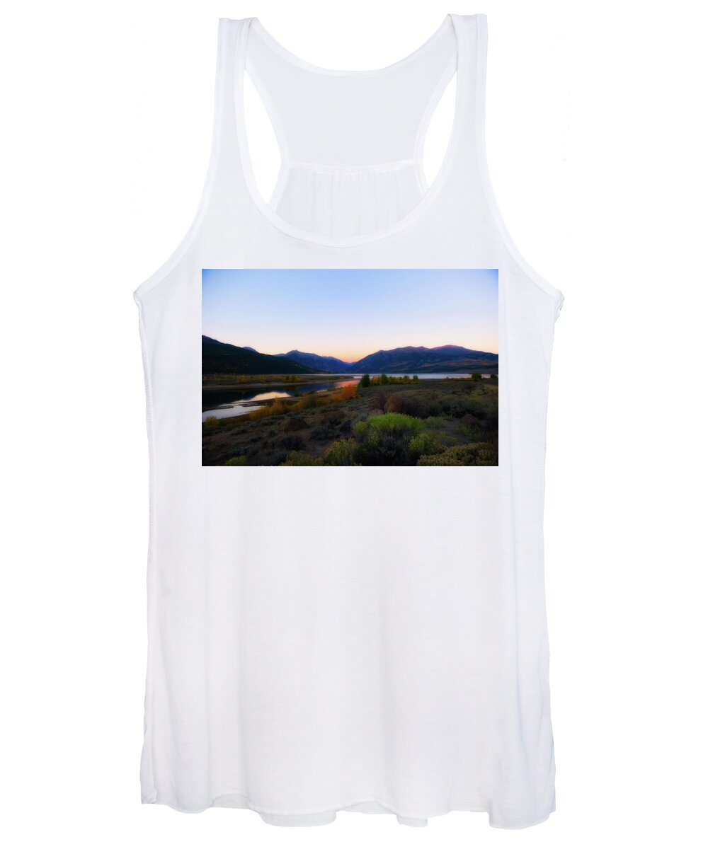 Co Women's Tank Top featuring the photograph Aspens at Twin Lakes #2 by Doug Wittrock