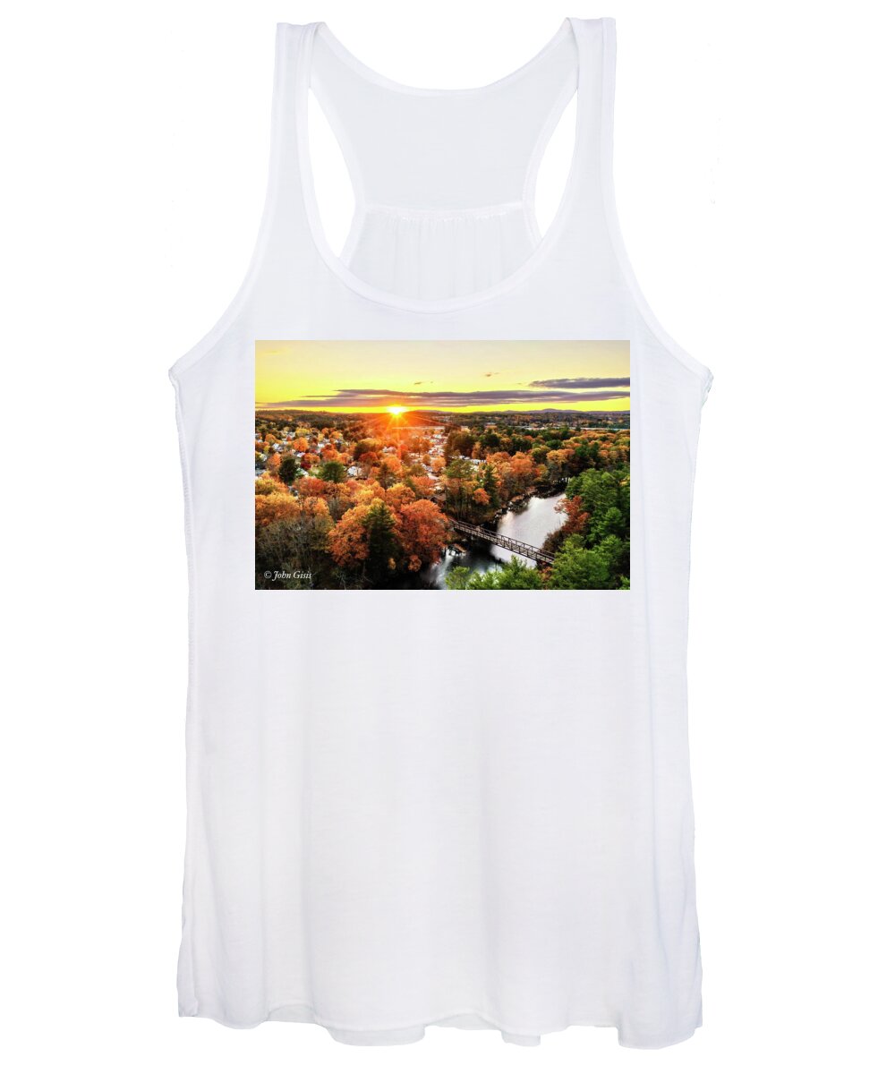  Women's Tank Top featuring the photograph Fall #3 by John Gisis