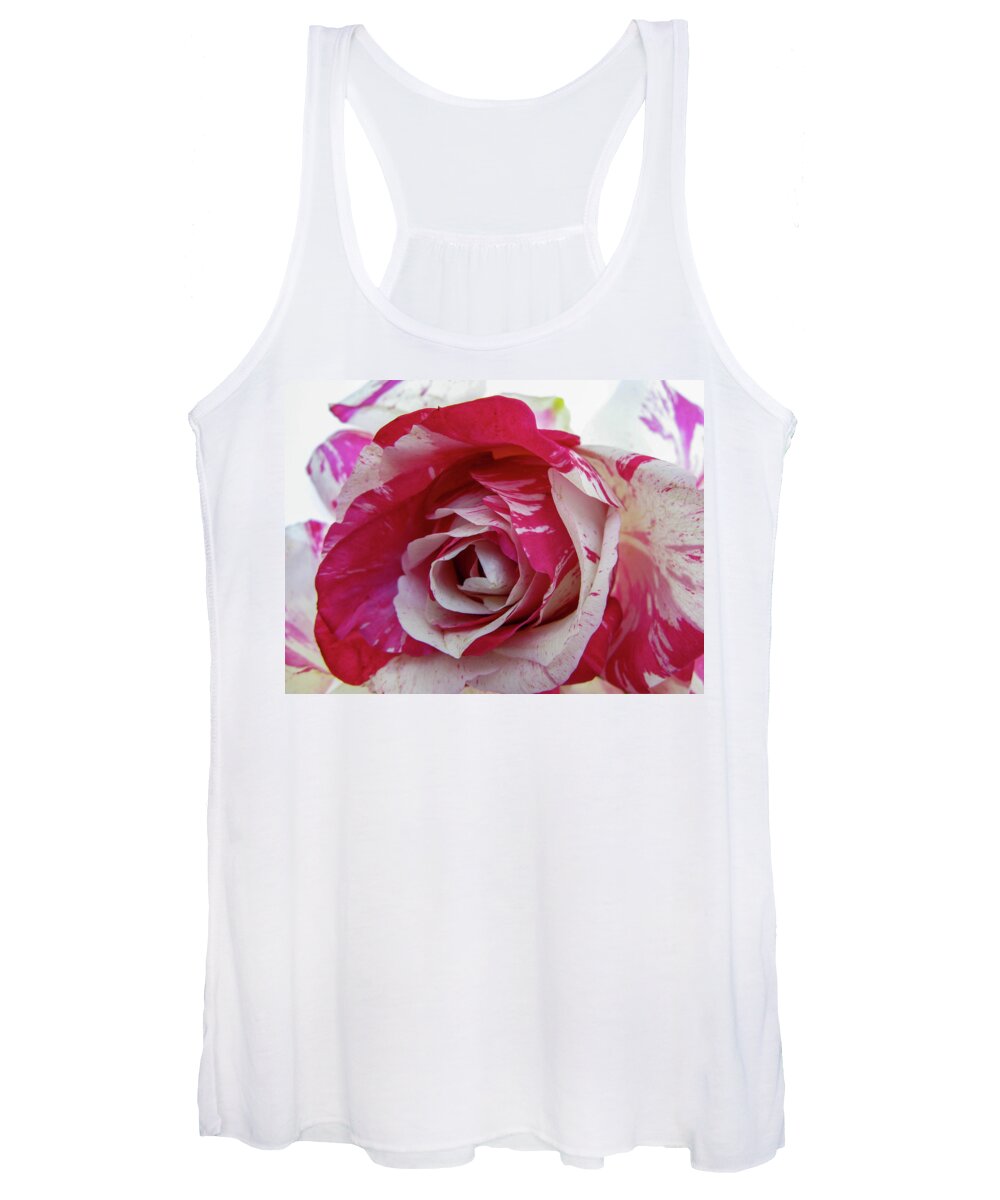 Rose Women's Tank Top featuring the photograph A Rose is a Rose by Valerie Brown