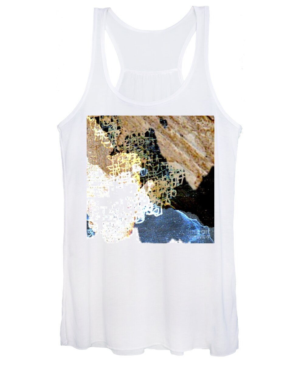 Abstract Art Women's Tank Top featuring the digital art And Maybe It Is by Jeremiah Ray