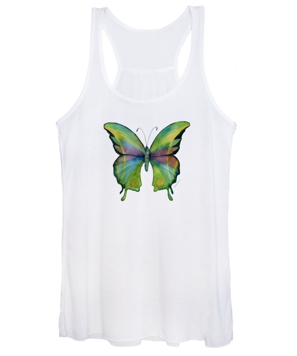 Prism Women's Tank Top featuring the painting 11 Prism Butterfly by Amy Kirkpatrick