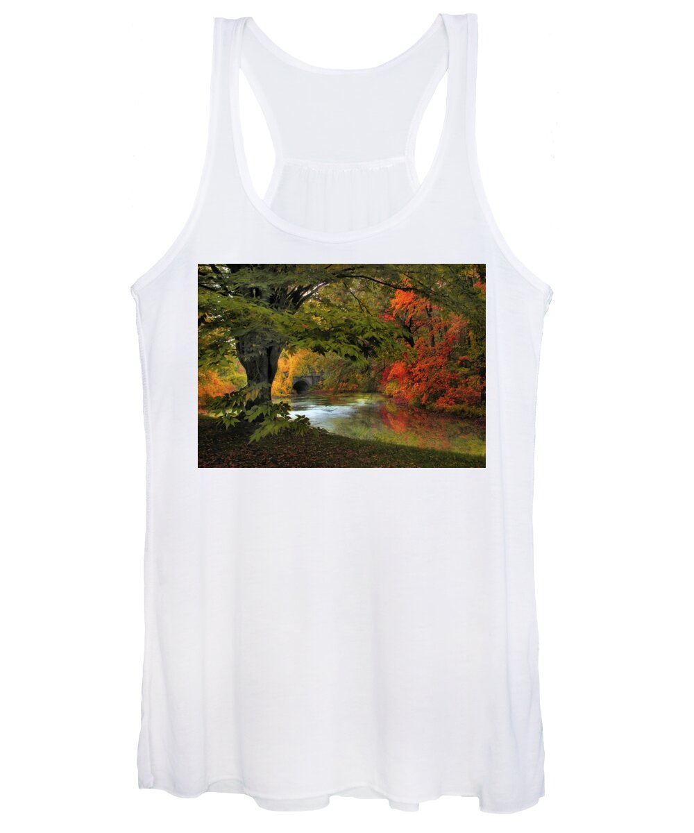 Autumn Women's Tank Top featuring the photograph Autumn Reverie by Jessica Jenney
