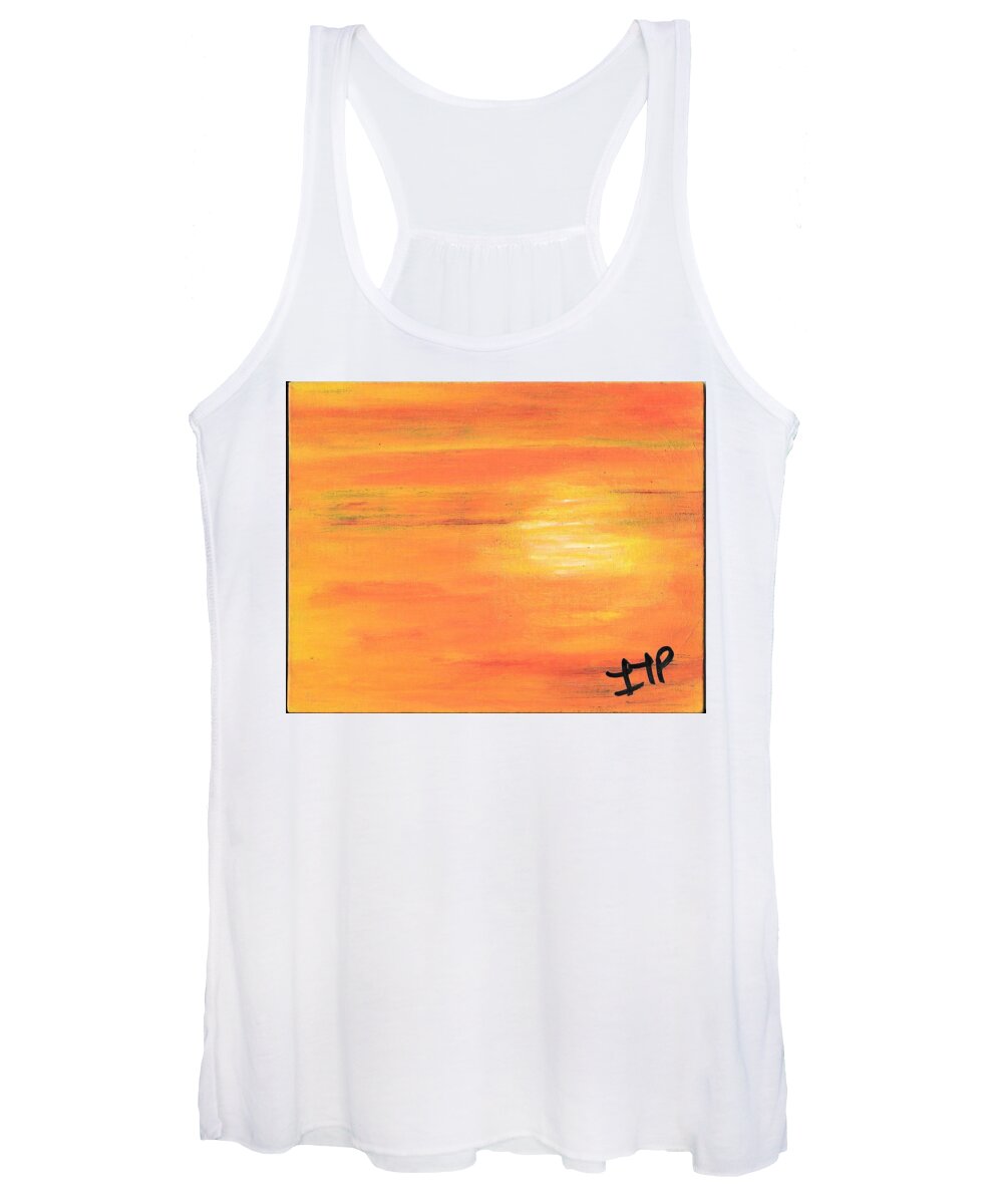 Sky Women's Tank Top featuring the painting Blissed Out by Esoteric Gardens KN