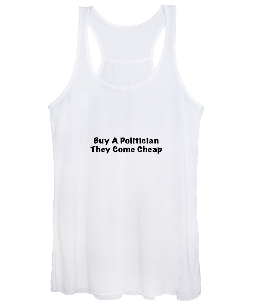 Politician Women's Tank Top featuring the photograph Buy a Politician T-Shirt, Face Mask by Mark Stout