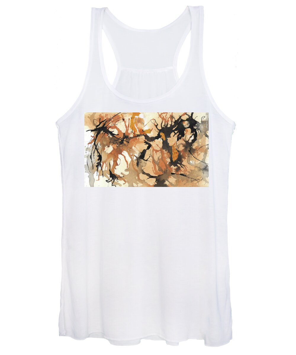 Expressive Women's Tank Top featuring the painting Dance No. 1 by Gail Marten