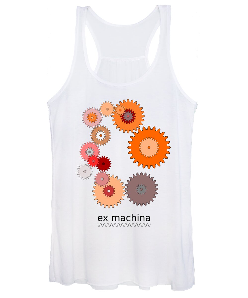 Ex Machina Women's Tank Top featuring the digital art Ex Machina by Richard Reeve