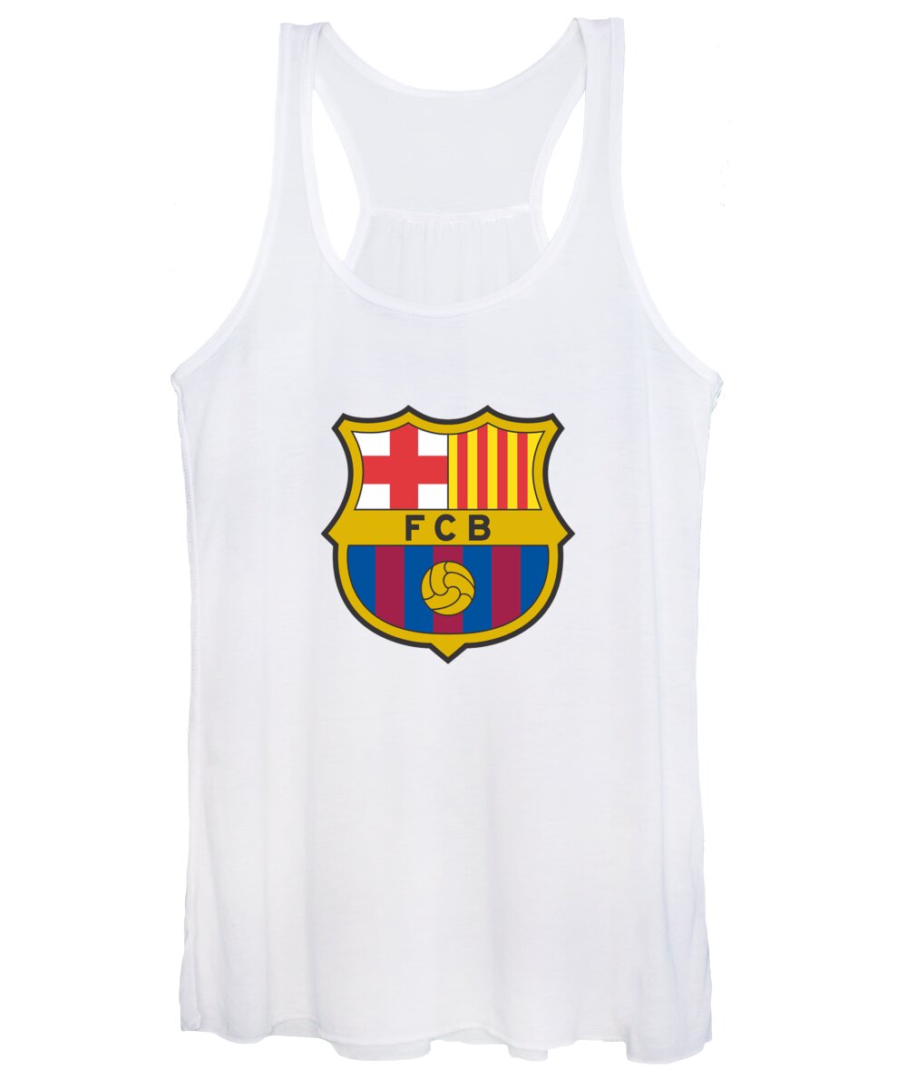 FC Barcelona Women's Tank Top by Vicki Lange - Pixels