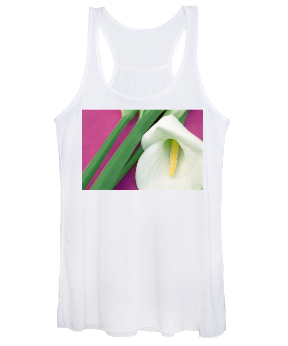  Women's Tank Top featuring the photograph Flower by Valerie Brown