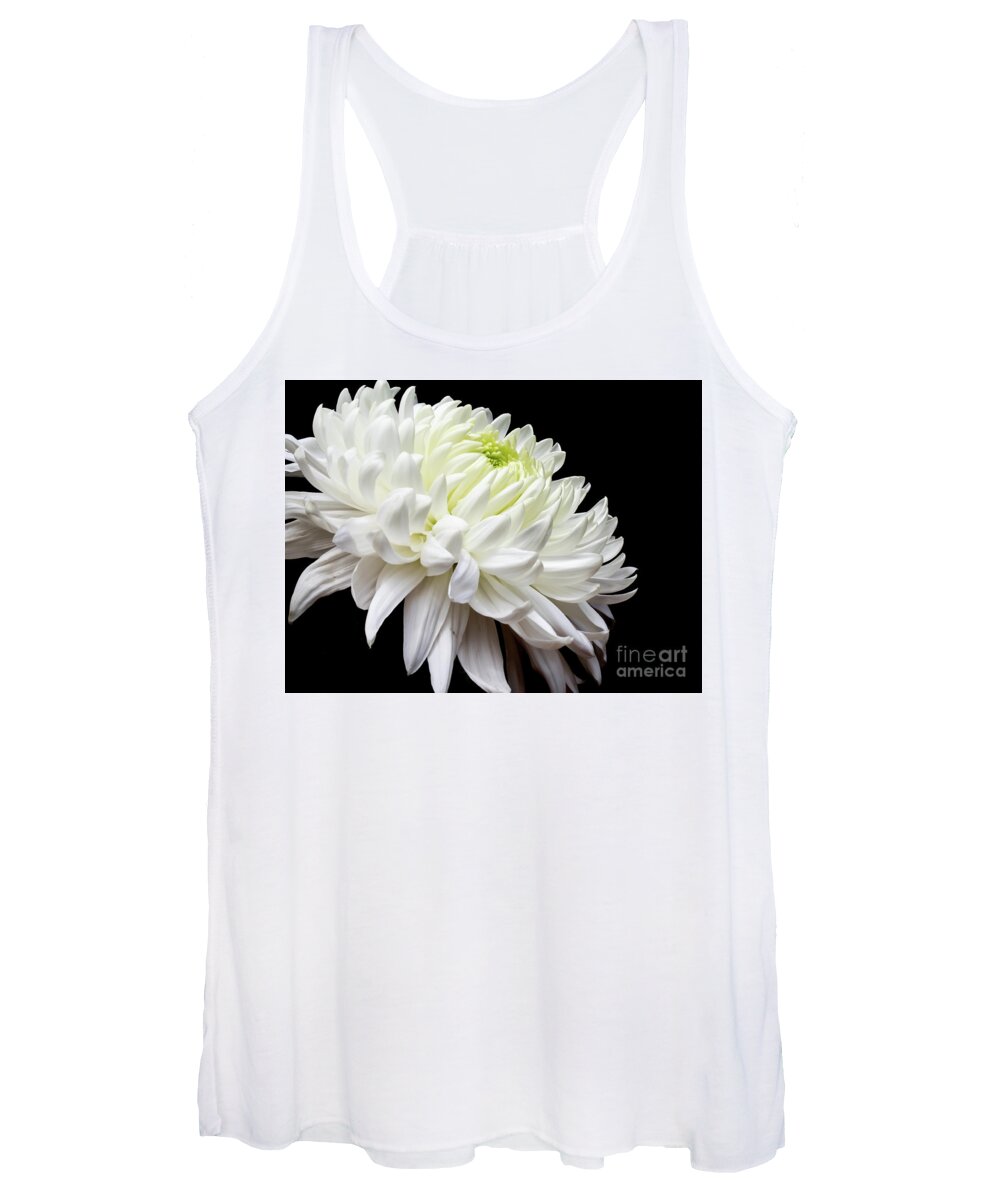 Flower Women's Tank Top featuring the photograph Football Mum l by Scott and Dixie Wiley