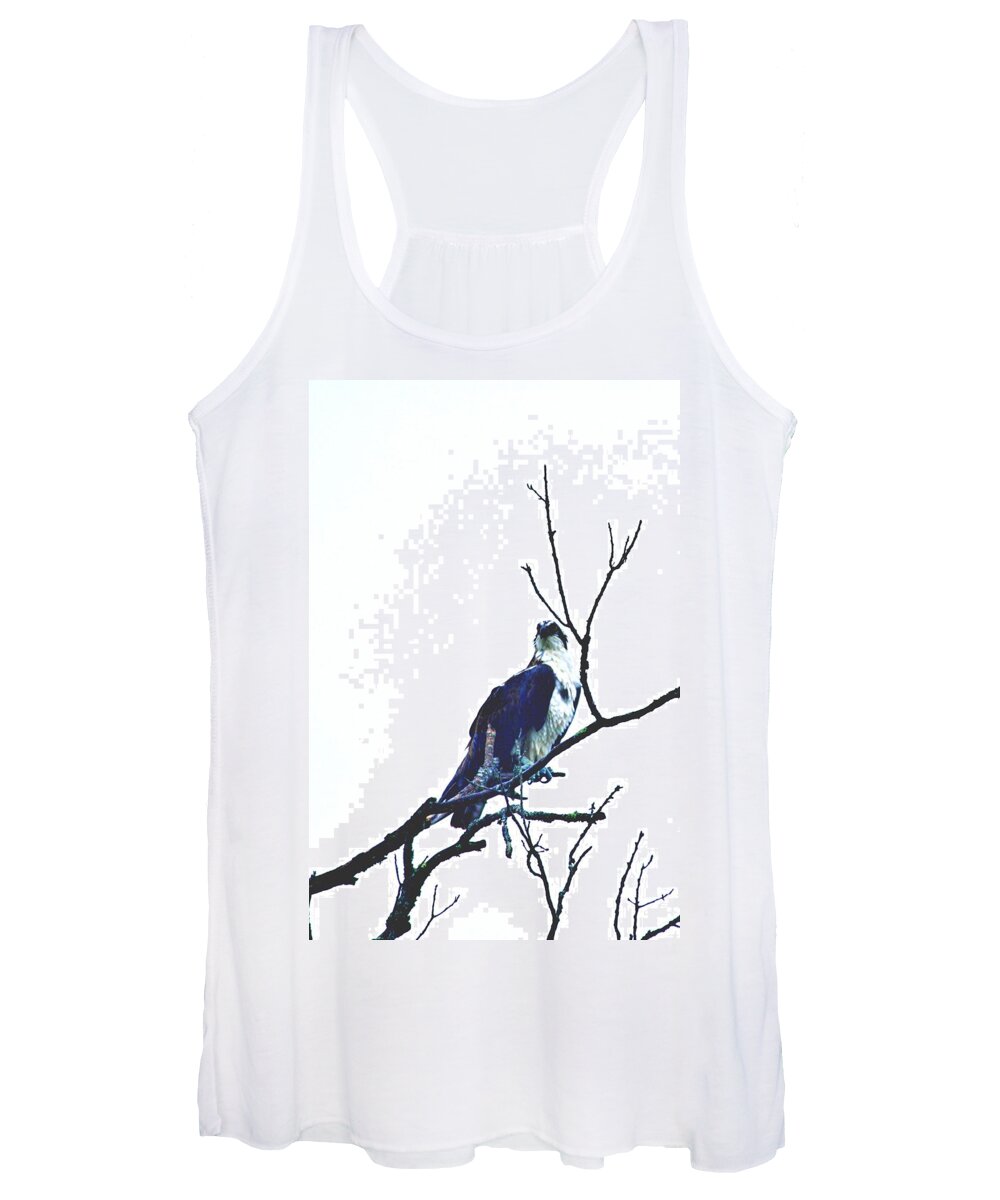 Bird Art Women's Tank Top featuring the photograph Looking For Dinner by Valerie Greene