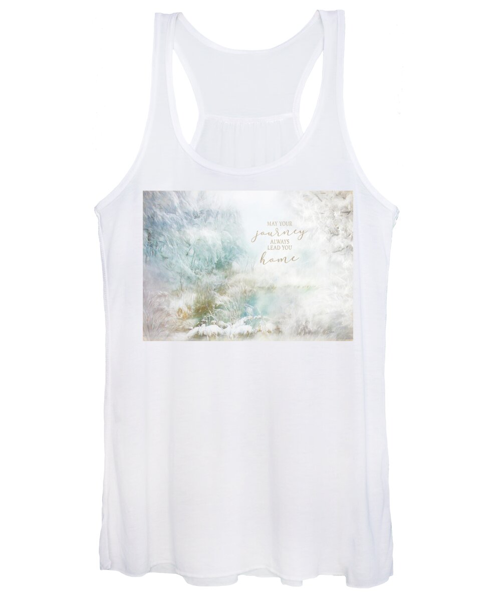 May Your Journey Women's Tank Top featuring the pastel May Your Journey by Jordan Blackstone