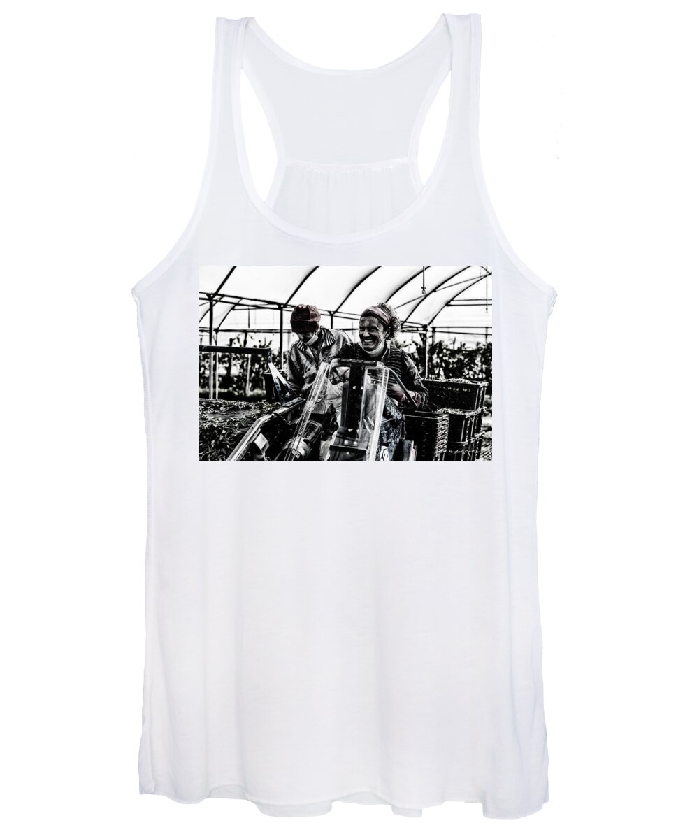 Margherita Coralluzzo Women's Tank Top featuring the photograph My joy comes from always wanting to go forward by Margherita Coralluzzo
