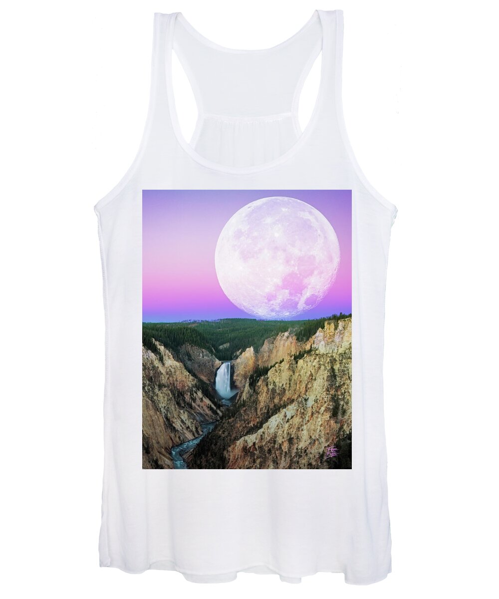 5dsr Women's Tank Top featuring the photograph My Purple Dream by Edgars Erglis
