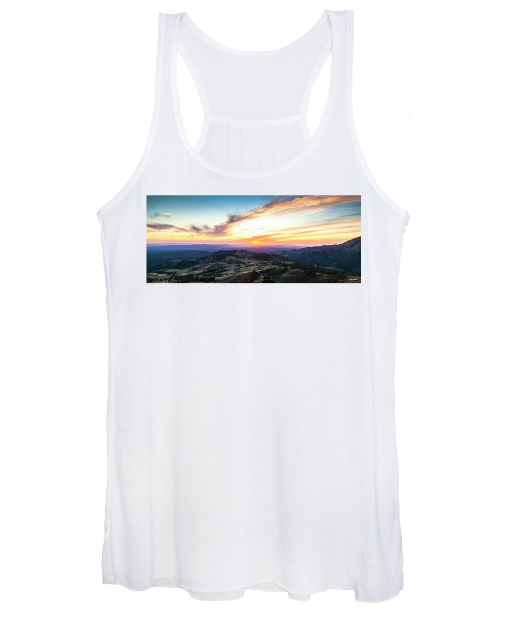 Santa Ynez Valley Women's Tank Top featuring the photograph No Place Like Home by Ryan Huebel