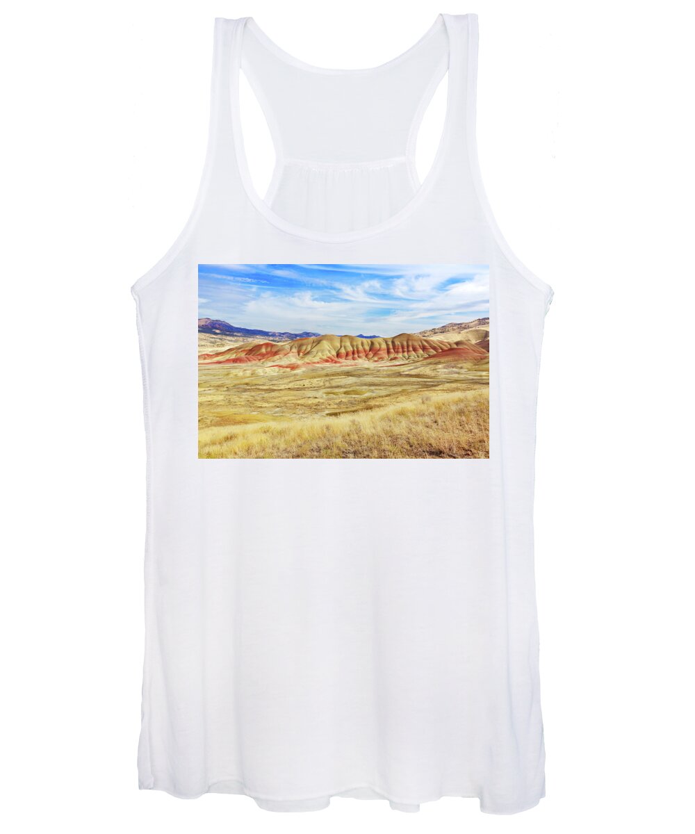 Landscape Women's Tank Top featuring the photograph Painted Hills by Loyd Towe Photography