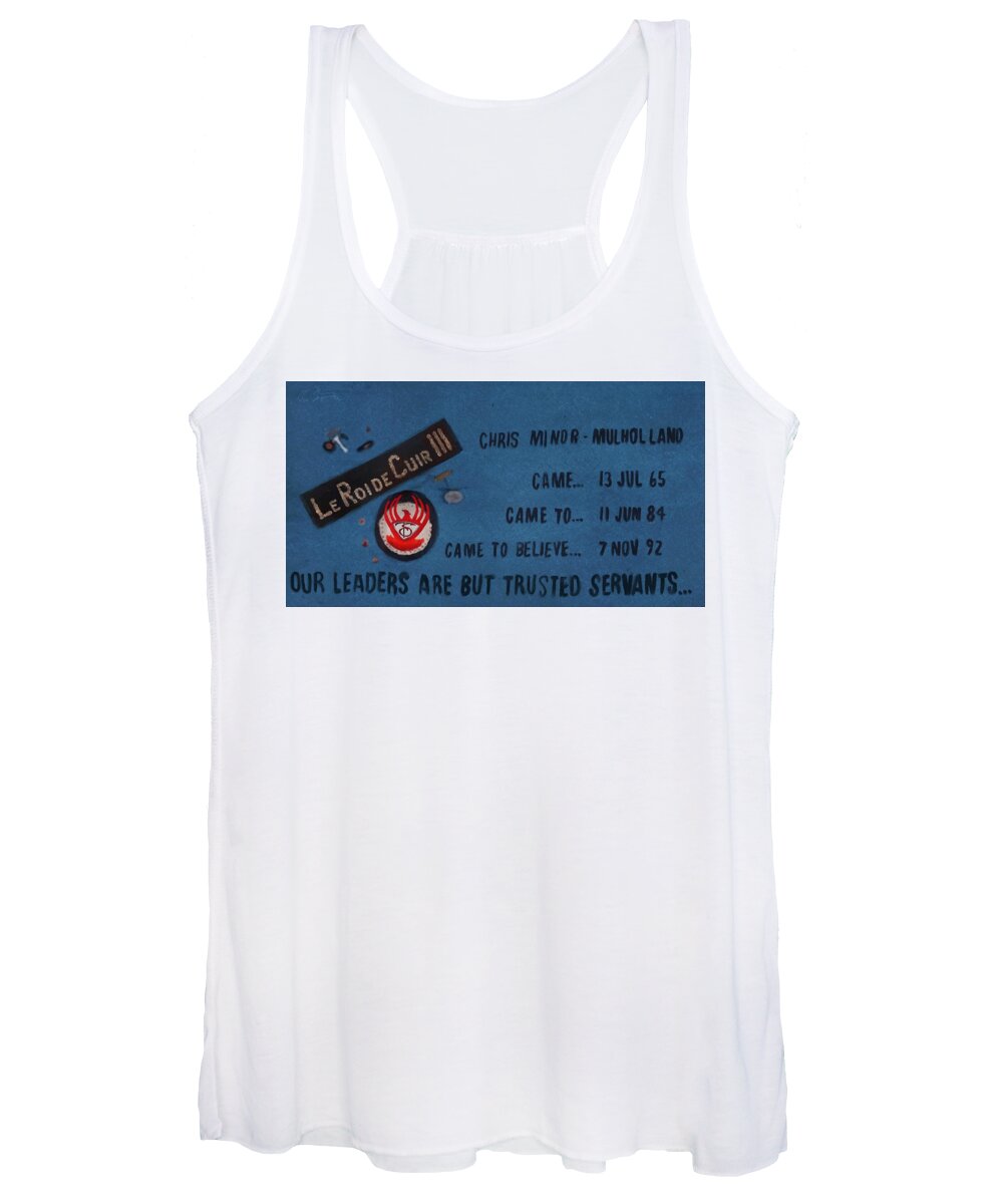  Women's Tank Top featuring the digital art Patch Three by Jason Cardwell