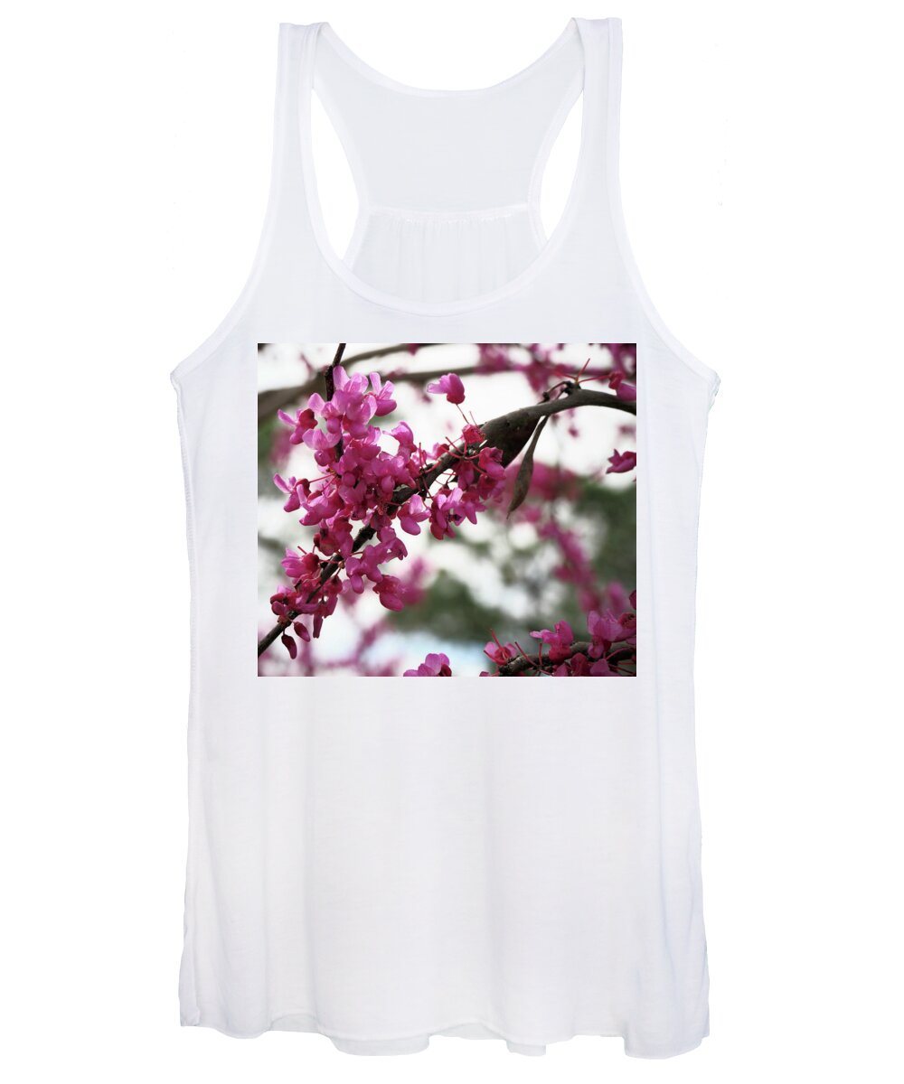 Pink Women's Tank Top featuring the photograph Spring Bloom 8 by C Winslow Shafer
