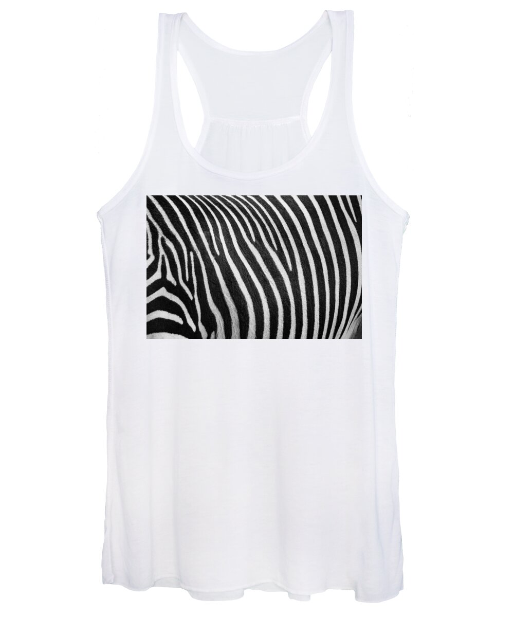 Zoo Boise Women's Tank Top featuring the photograph Stripes by Melissa Southern