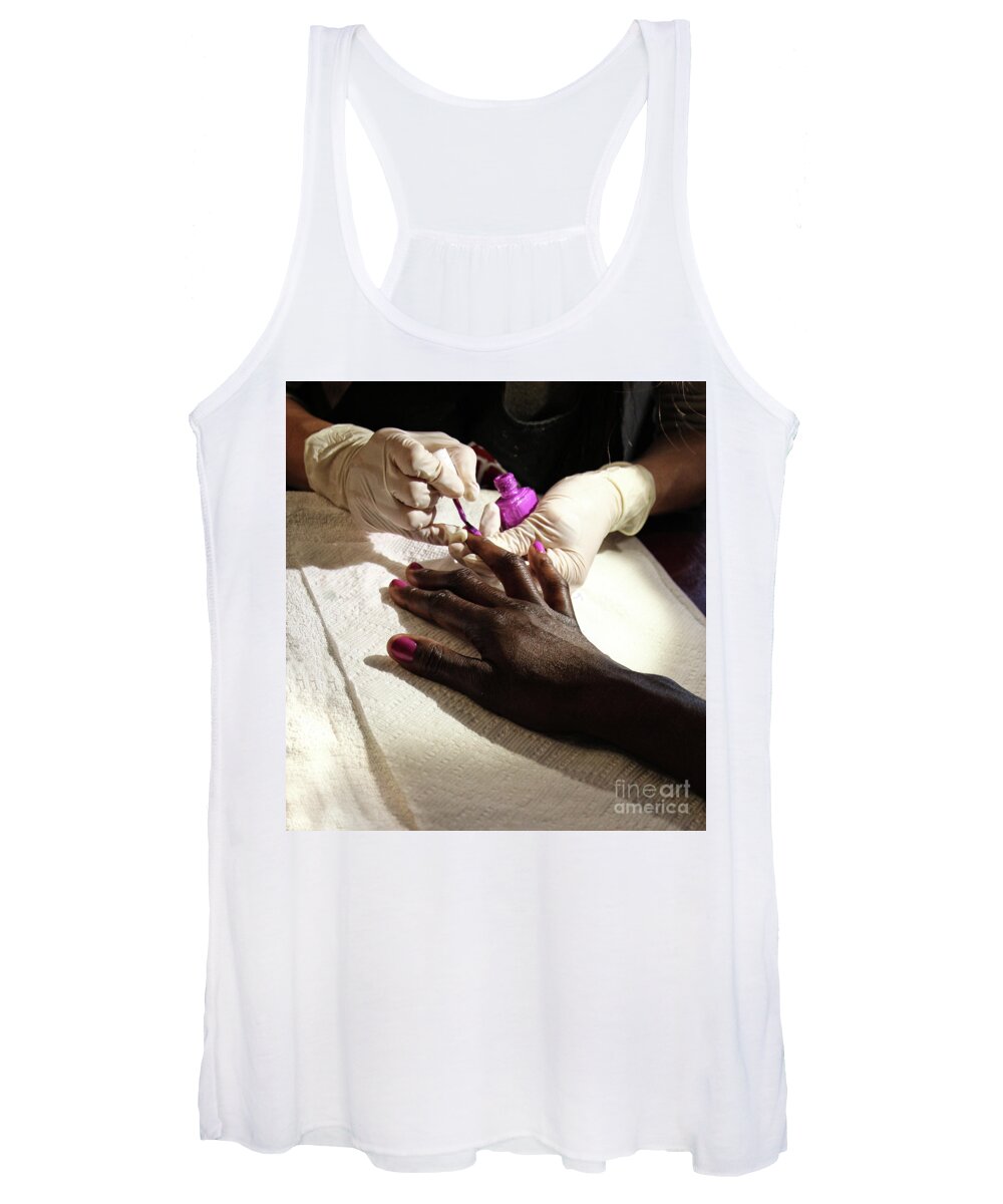 Manicure Women's Tank Top featuring the photograph The Manicure by Neala McCarten