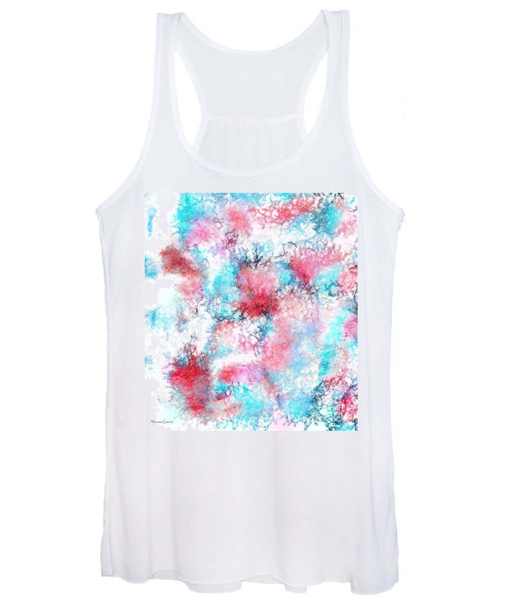 Interiors Women's Tank Top featuring the photograph Tramas by Alfonso Garcia