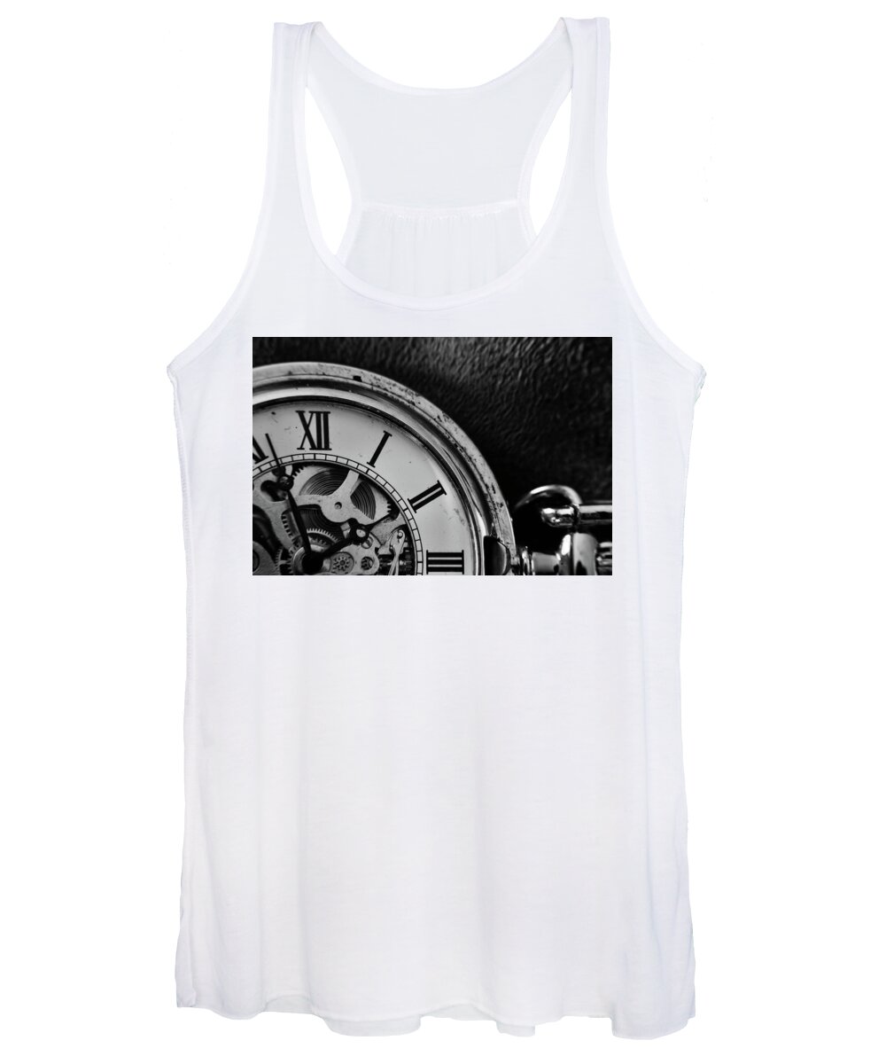 Pocket Watch Women's Tank Top featuring the photograph Twenty Minutes by Neil R Finlay