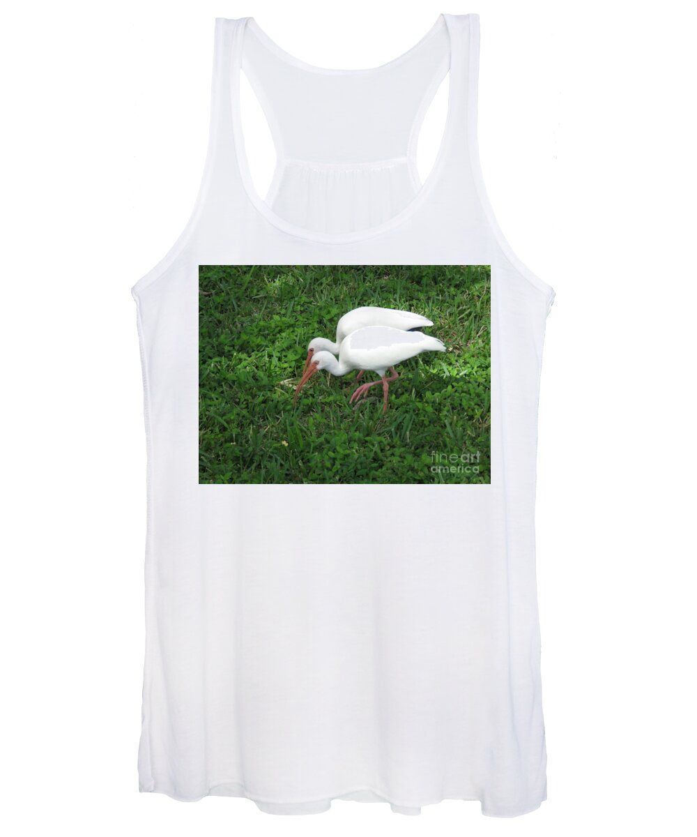 Ibis Women's Tank Top featuring the photograph Walking in Rhythm by World Reflections By Sharon