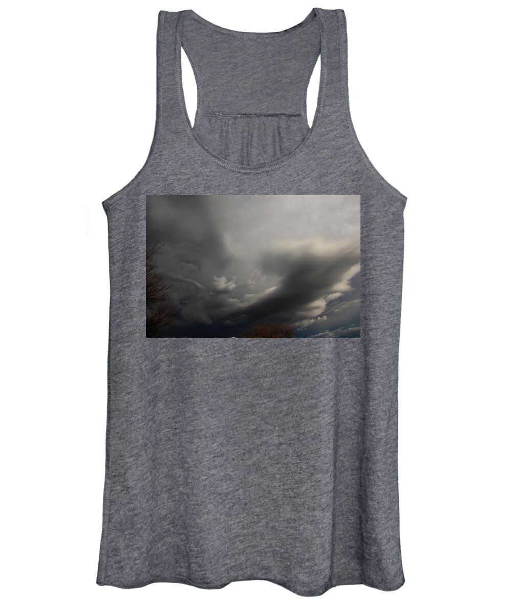 Stormscape Women's Tank Top featuring the photograph Let the Storm Season Begin #25 by NebraskaSC