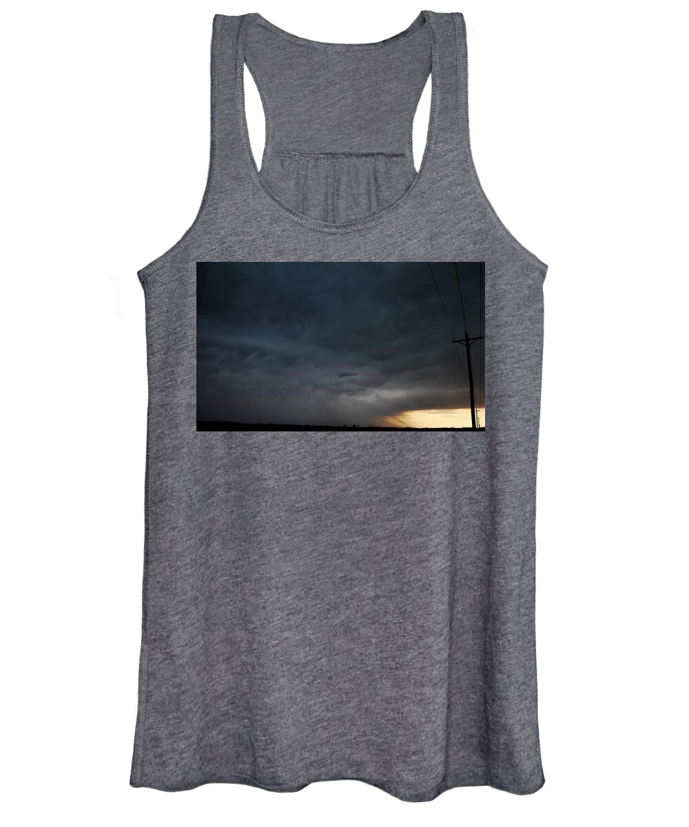 Stormscape Women's Tank Top featuring the photograph Let the Storm Season Begin #21 by NebraskaSC