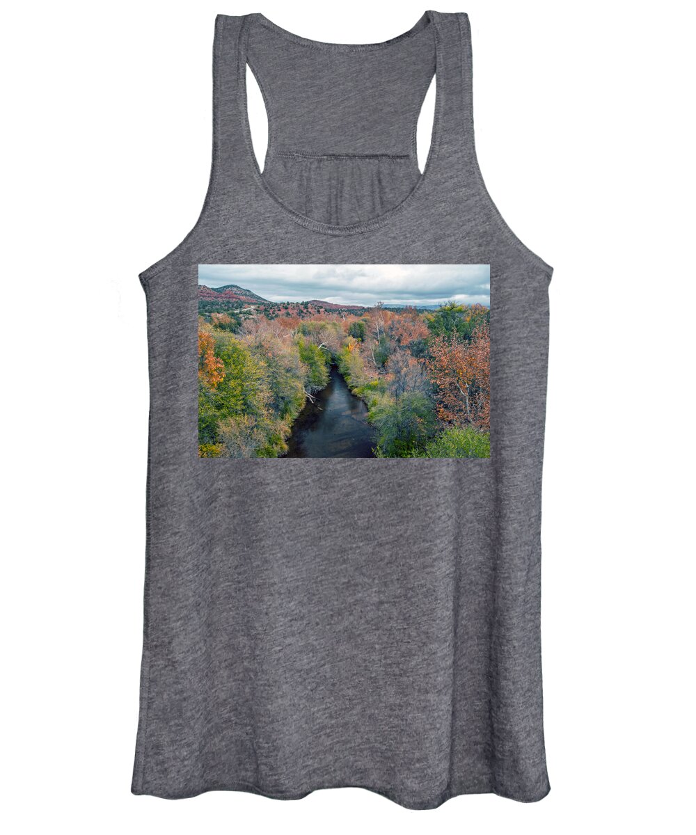 Fall Color Women's Tank Top featuring the photograph Sedona #3 by Tam Ryan