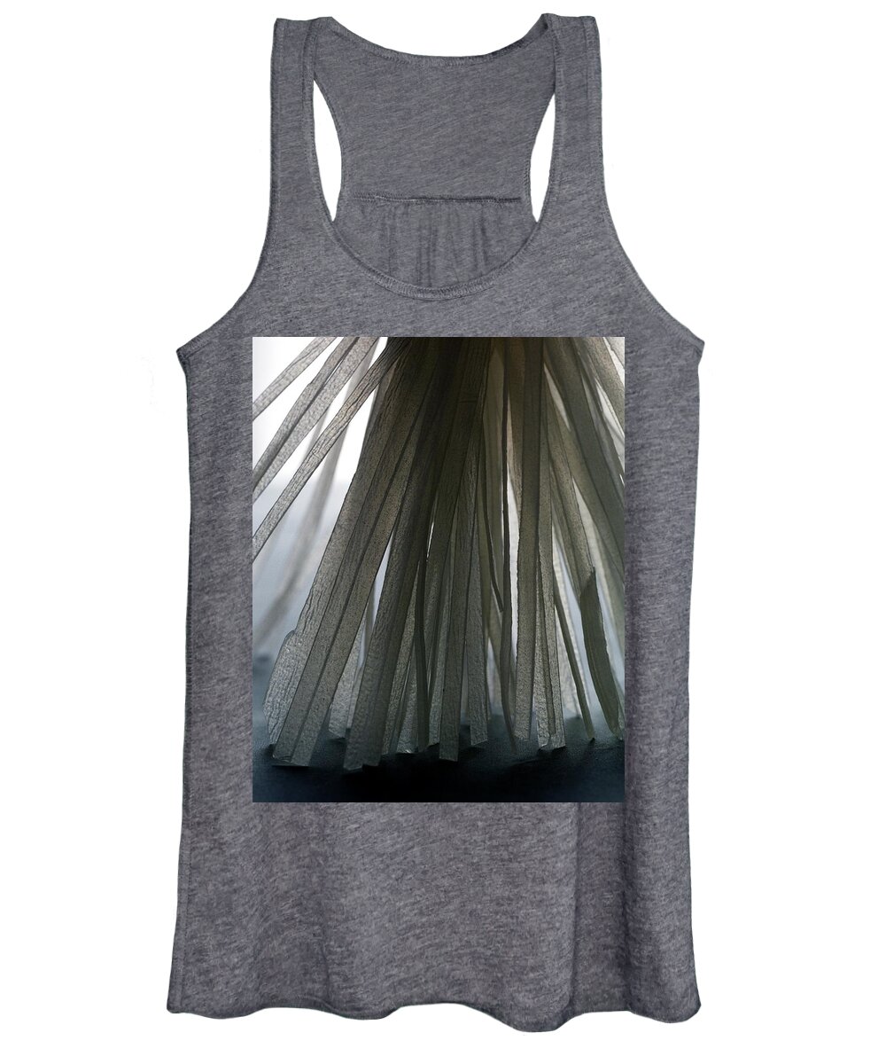 Cooking Women's Tank Top featuring the photograph A Bunch Of Tagliolini Pasta by Romulo Yanes