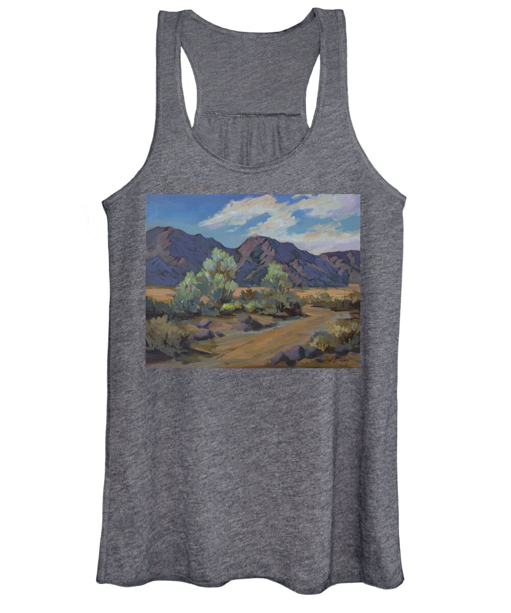 Rain Storm Women's Tank Top featuring the painting After the Rain 2 by Diane McClary