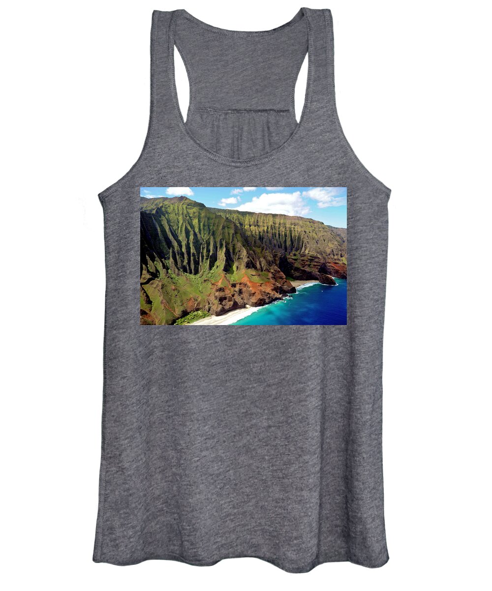 Landscape Women's Tank Top featuring the photograph Ancestral Towers by Richard Gehlbach