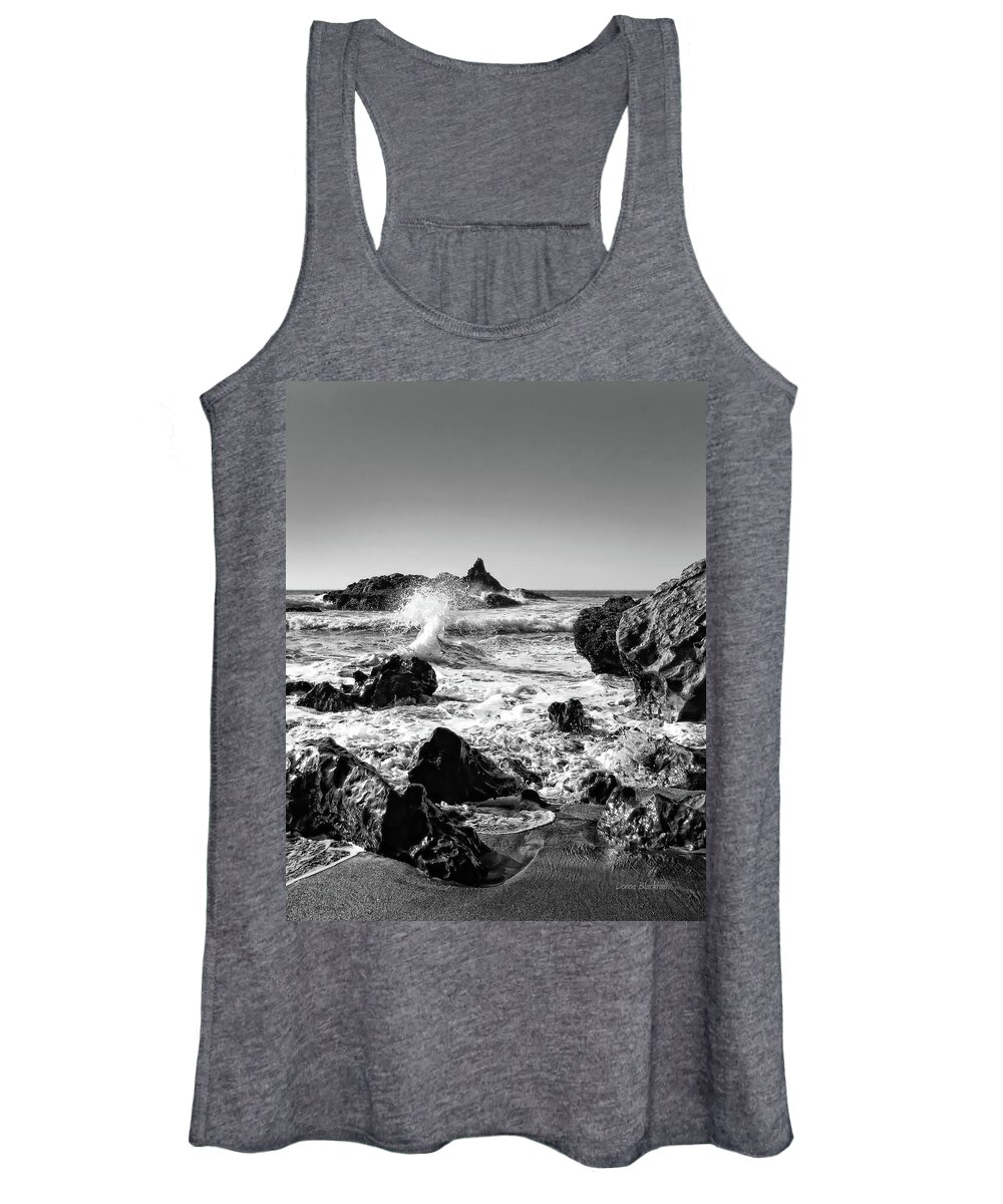 Ocean Women's Tank Top featuring the photograph Another World by Donna Blackhall