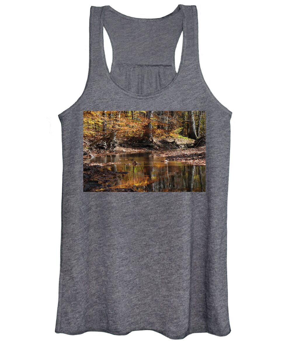 Landscape Women's Tank Top featuring the photograph Beech Forest by Jack Harries