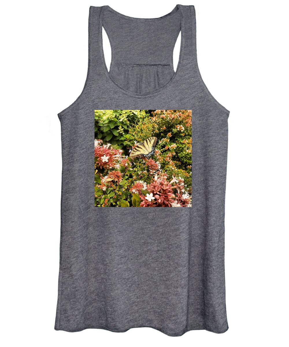 Butterfly Women's Tank Top featuring the photograph Butterfly...... Open Your Wings And Fly by Sandra Lira