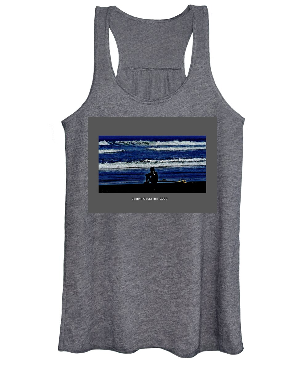 California Women's Tank Top featuring the photograph California Surfer 2007 by Joseph Coulombe