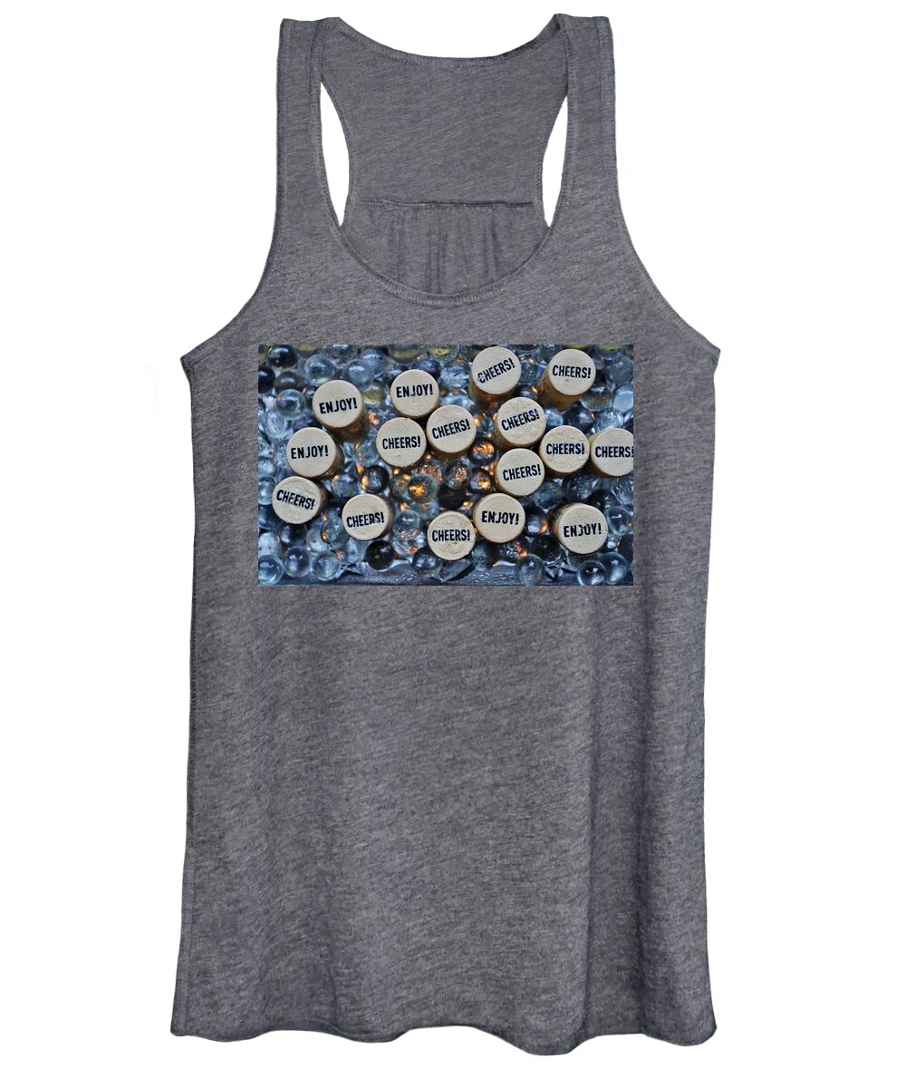 Cheers Women's Tank Top featuring the photograph Cheers and Enjoy by William Rockwell