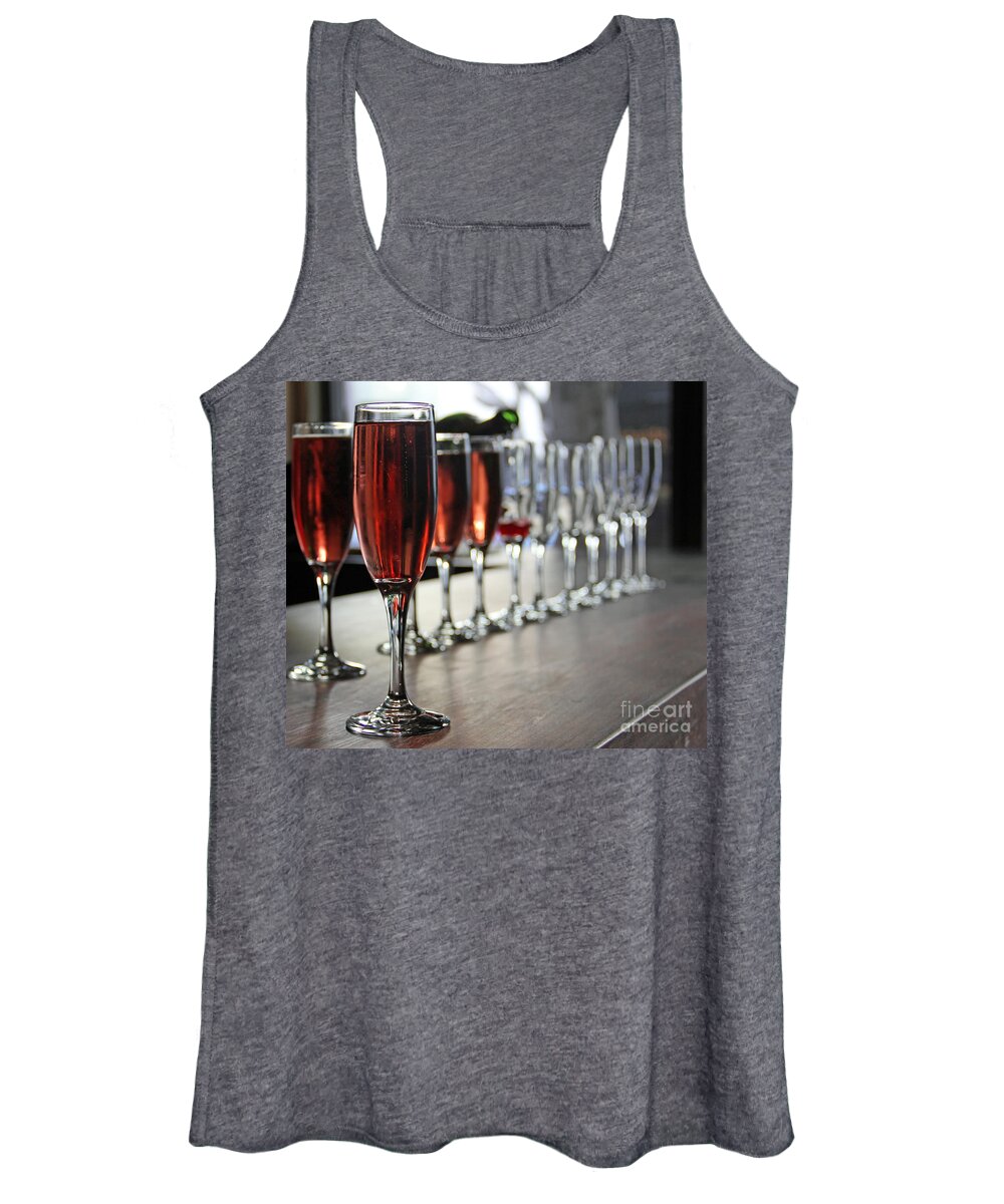 California Women's Tank Top featuring the photograph Cheers by Bob Hislop