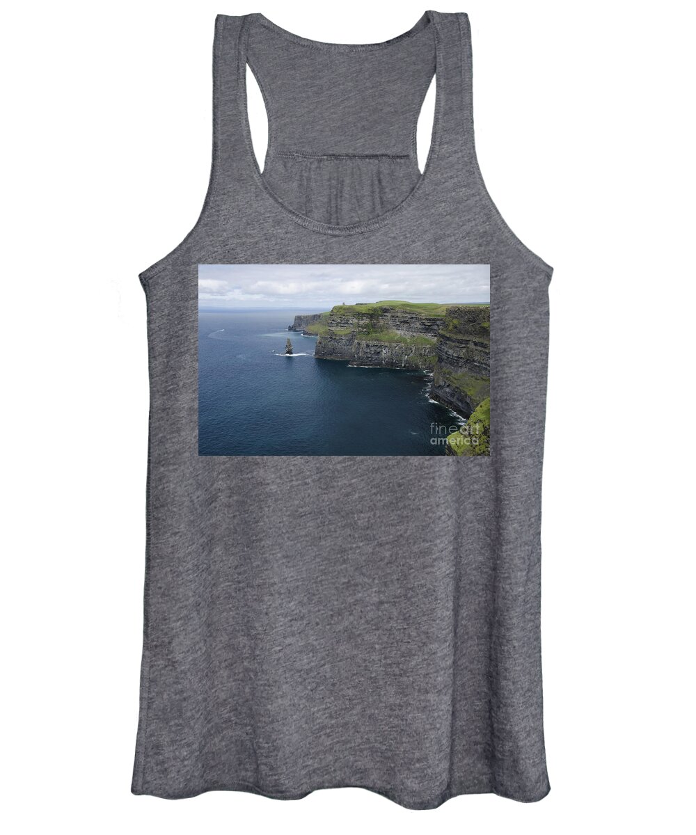Cliff Women's Tank Top featuring the photograph Cliffs of Moher by RicardMN Photography