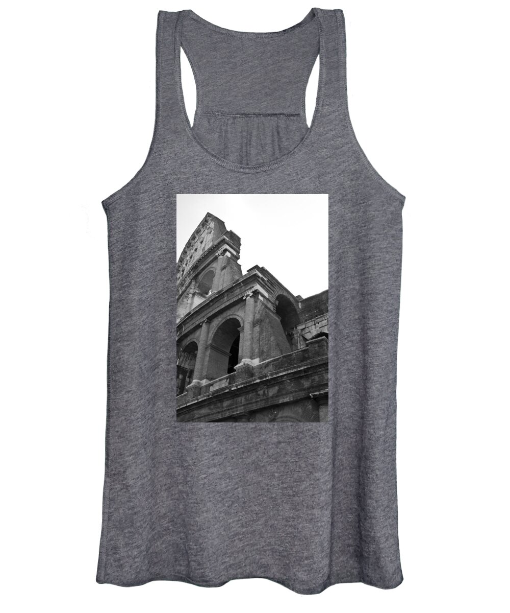 Rome Women's Tank Top featuring the photograph Coliseum by Jean Macaluso