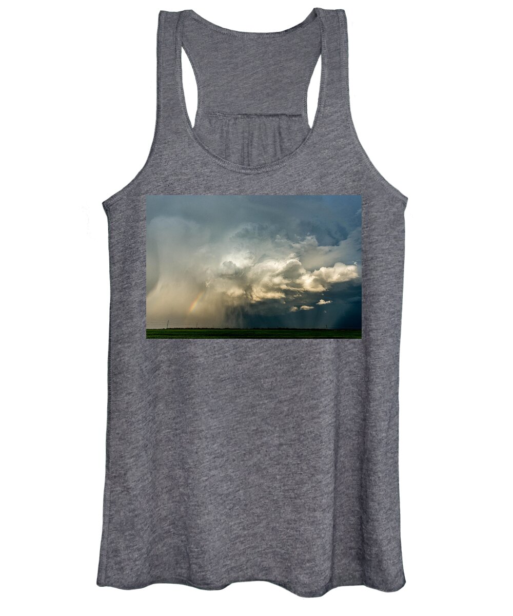 Thunderstorm Women's Tank Top featuring the photograph Colorful Ice Machine by Marcus Hustedde