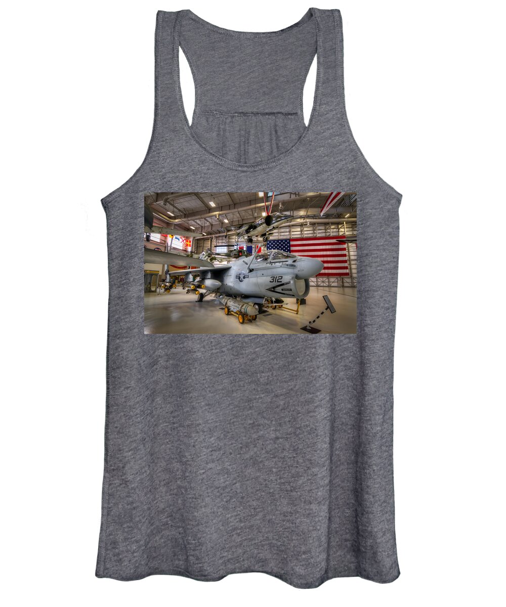 Pensacola Women's Tank Top featuring the photograph Corsair by Tim Stanley