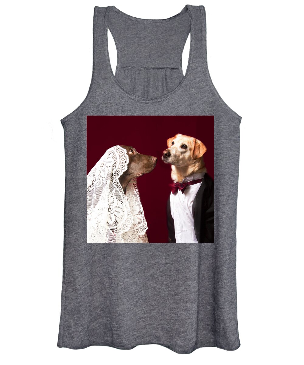 Animals Women's Tank Top featuring the photograph Don we now our gay apparel by Jean Noren