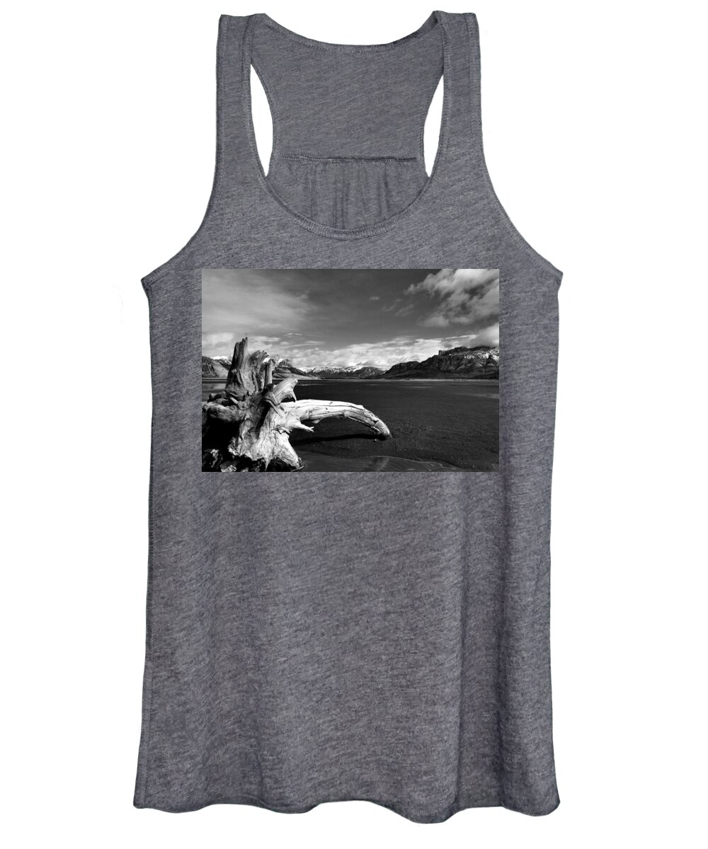 Landscapes Women's Tank Top featuring the photograph Drift For A While by J C