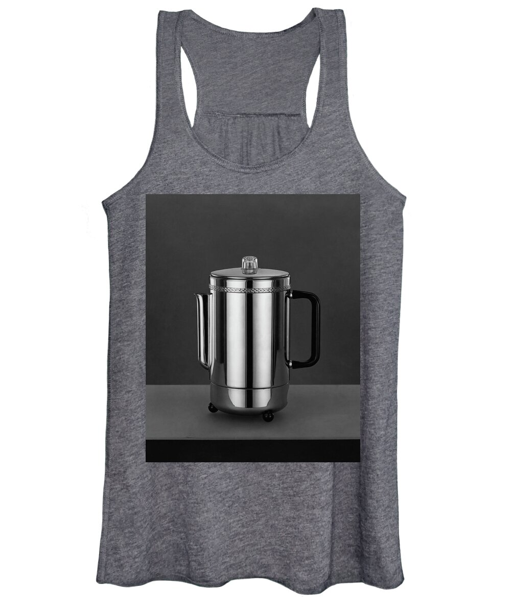 Home Accessories Women's Tank Top featuring the photograph Electric Percolator by Martinus Andersen