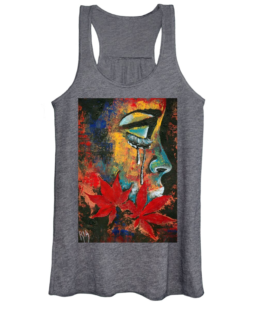 God Women's Tank Top featuring the photograph Eves Sin by Artist RiA