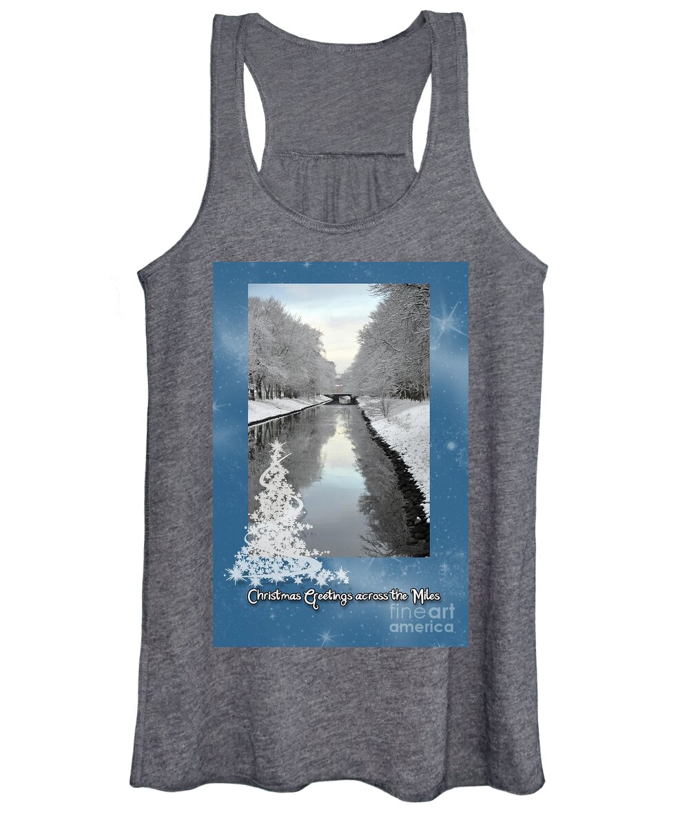 Distance Women's Tank Top featuring the photograph Greetings Across the Miles by Randi Grace Nilsberg