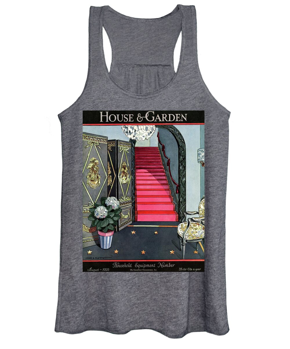 House And Garden Women's Tank Top featuring the photograph House And Garden Household Equipment Number Cover by Joseph B. Platt